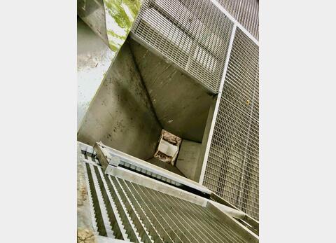 Unloading hopper BUCHER VASLIN