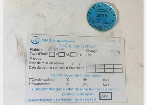Milk tank 15 HL (1500 liters)