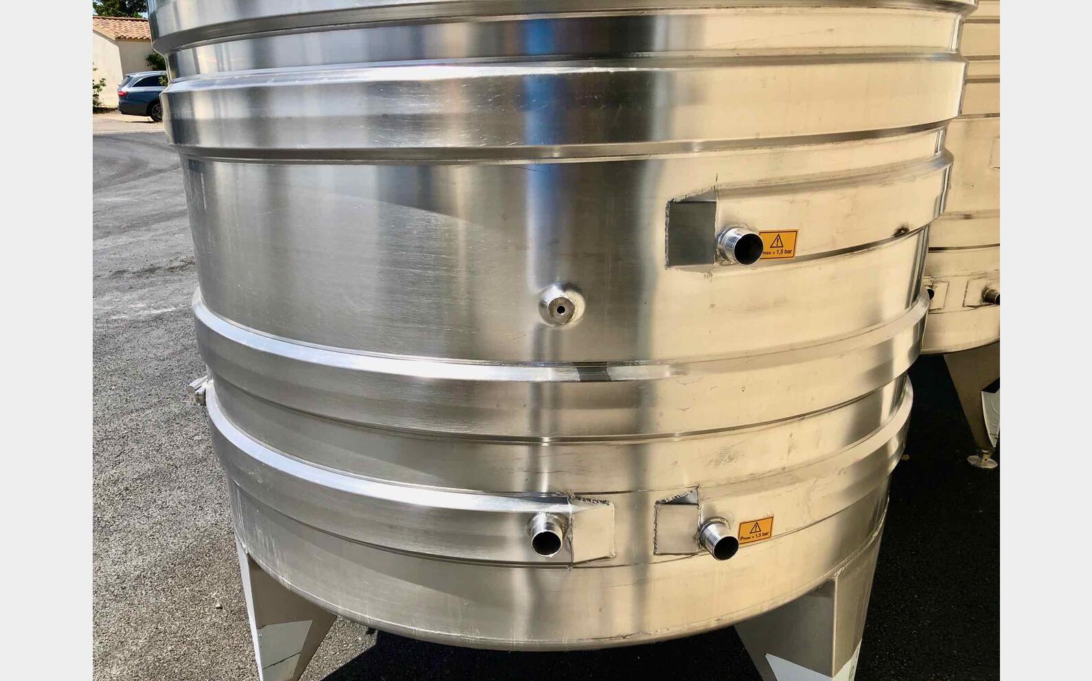 304 ss tank - Serpentine circuit 33.5 HL (3 350 litres) ARSILAC
