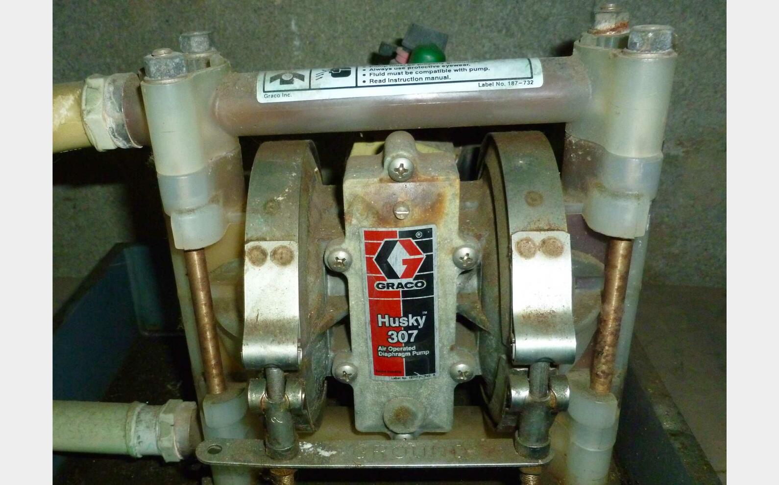 Pompe &agrave; membranes Graco PP