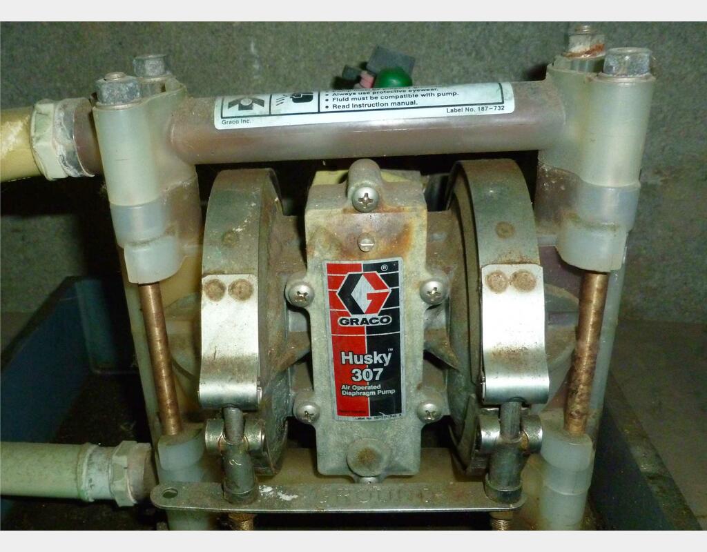 Pompe à membranes PP - Marque : GRACO