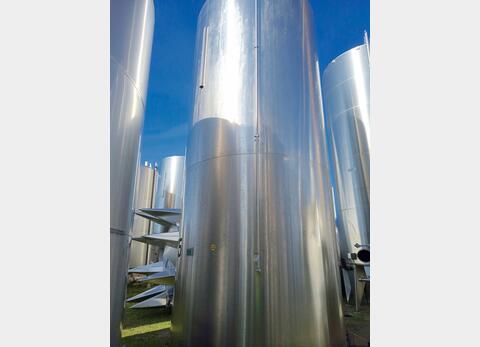 304L stainless steel tank - Storage - Flat bottom