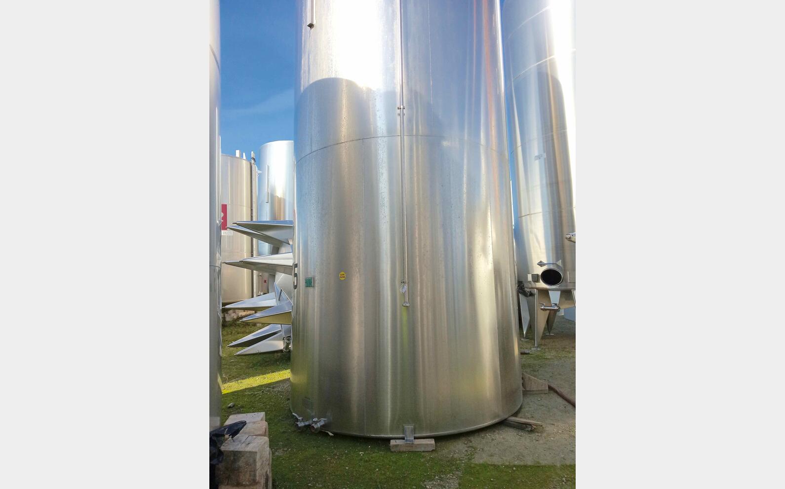 Cuve inox 304 - Stockage 500 HL (50 000 Litres) CHALVIGNAC