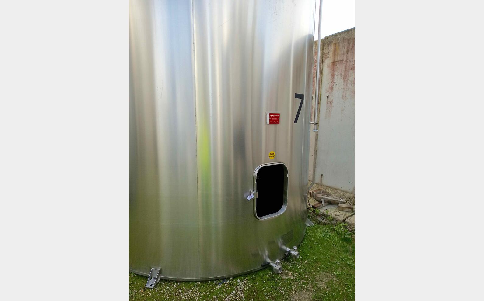 304L stainless steel tank 500 HL (50000 liters) ARSILAC
