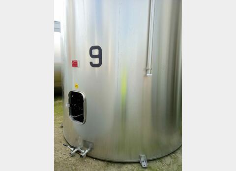 Cuve inox 304L - Stockage - Fond plat