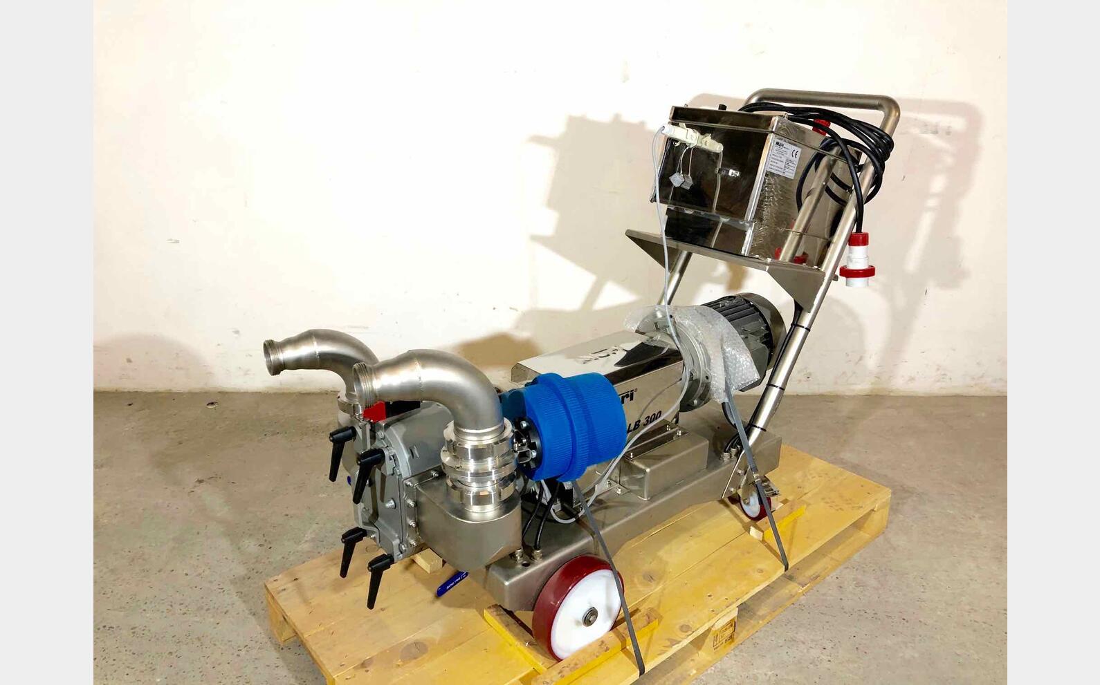 Lobe pump - LB300 Flow rate from 60 to 300 HL/h MORI