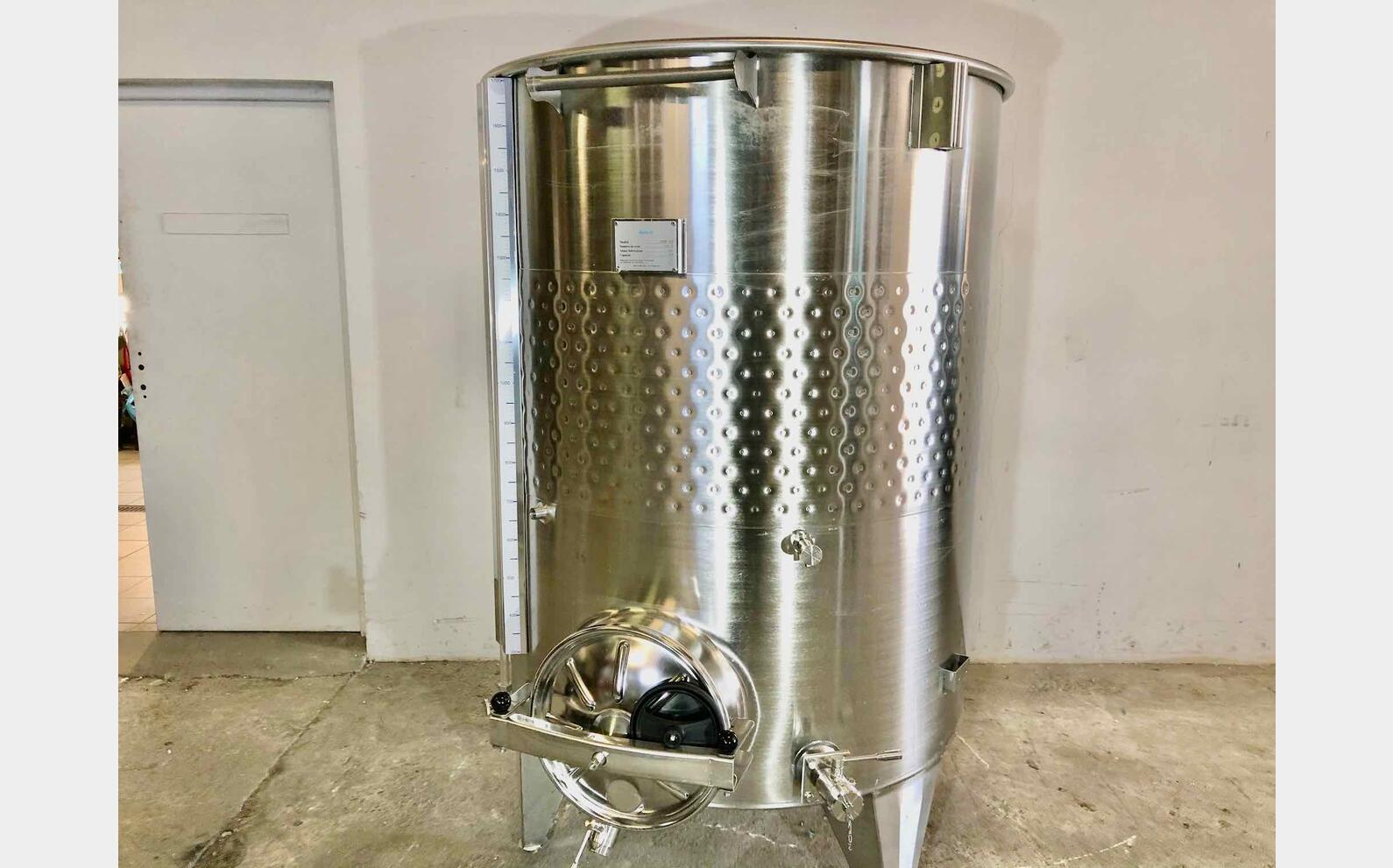 Cuve inox 304 - Circuit nid d'abeilles 16.1 HL (1 615 litres) ARSILAC