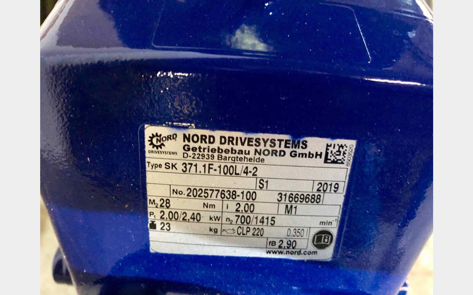 Excentric rotor pump - Speed variator Flow from 0 to 90 HL/h SCHNEIDER