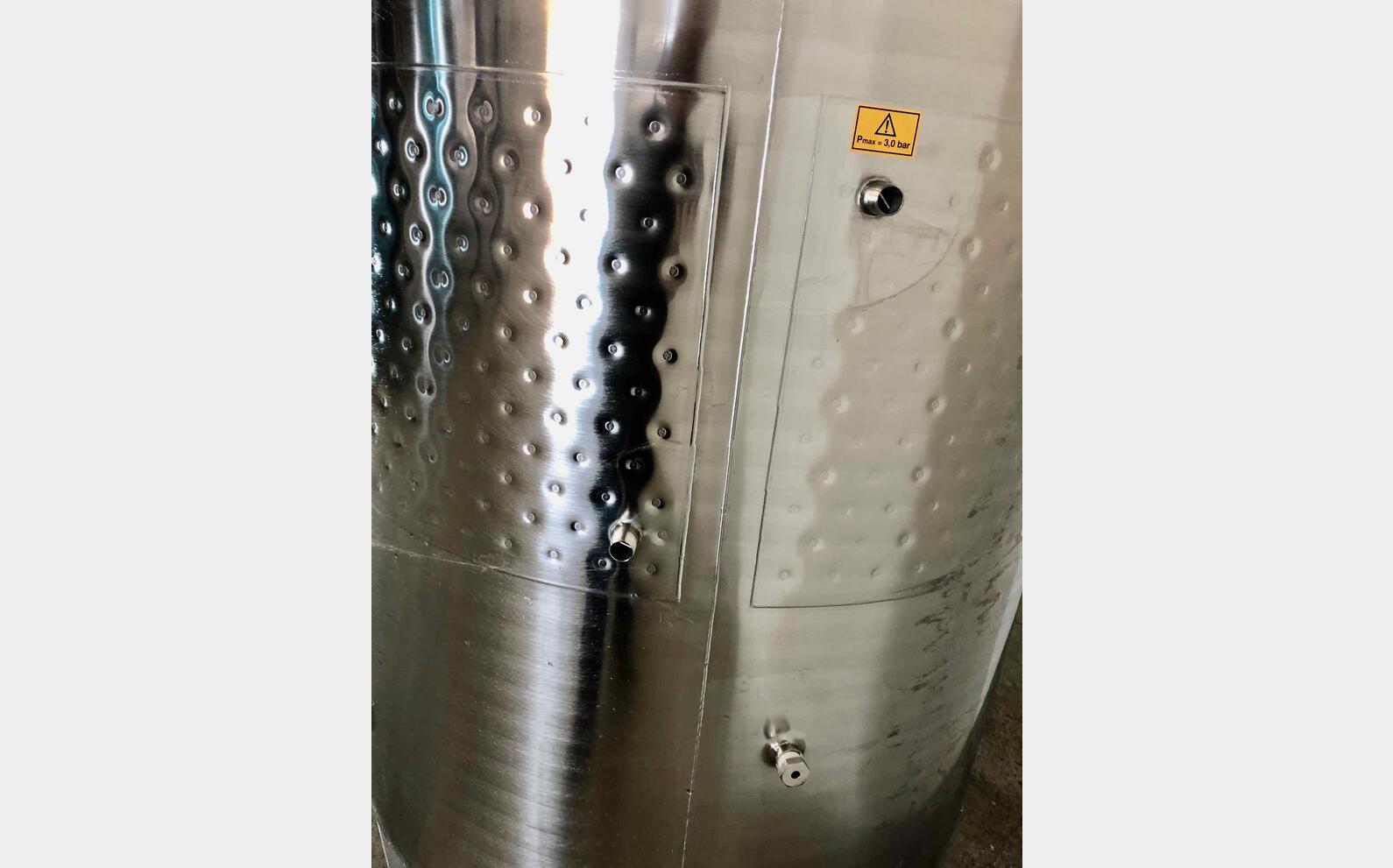 304 ss tank - Honeycomb circuit 16.1 HL (1,615 litres) ARSILAC