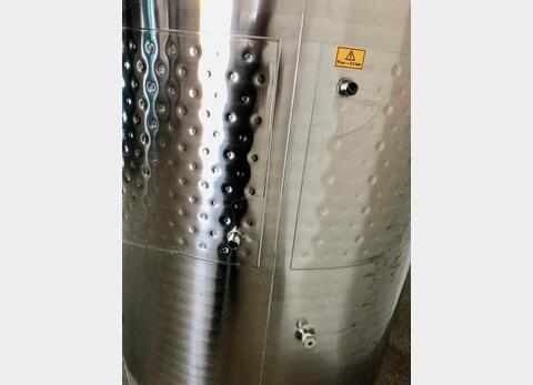 Cuve inox 304 - Circuit nid d'abeilles 16.1 HL (1 615 litres) ARSILAC
