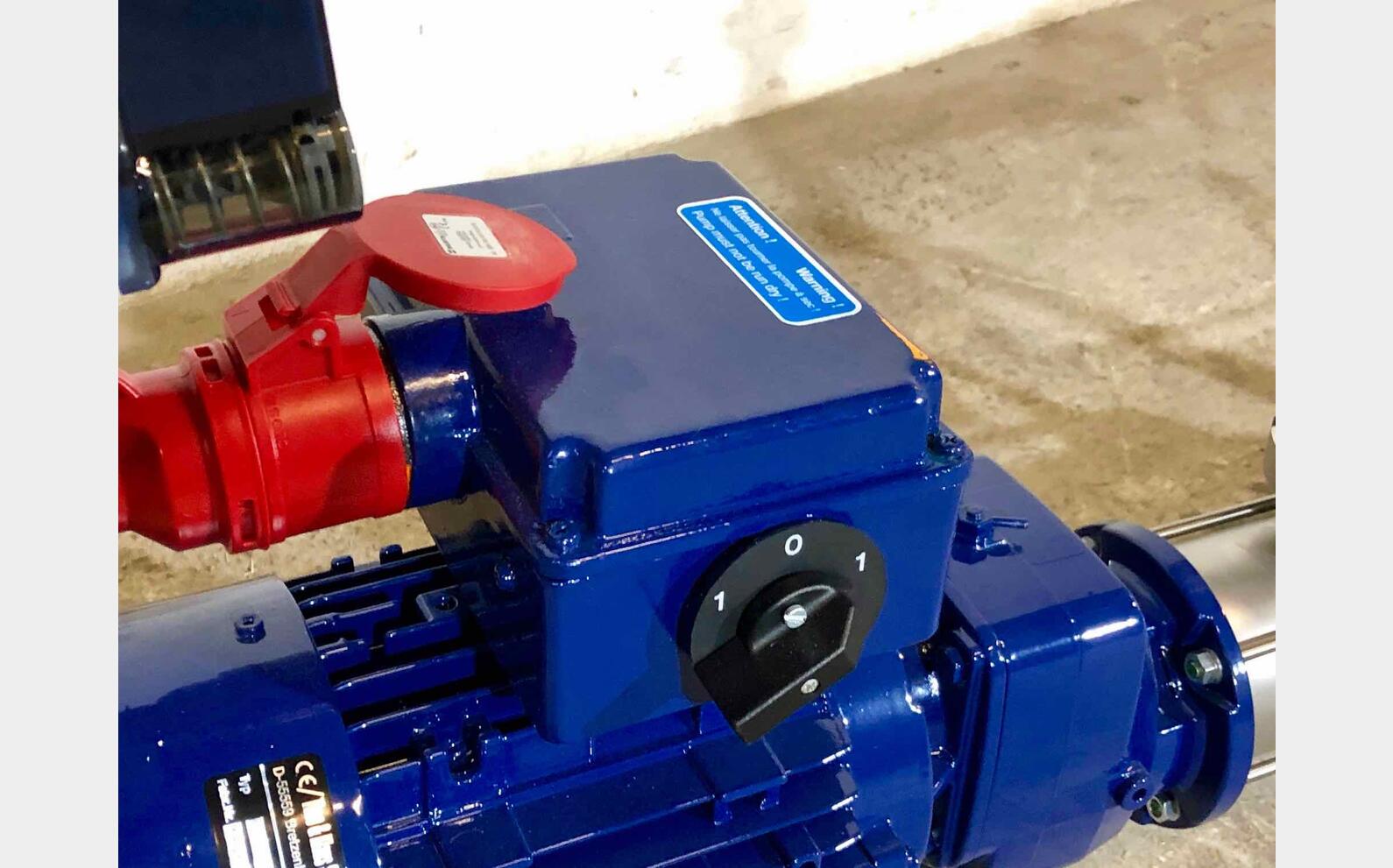 Pompe queue cochon - Variateur vitesse 0 &agrave; 90 HL/h SCHNEIDER