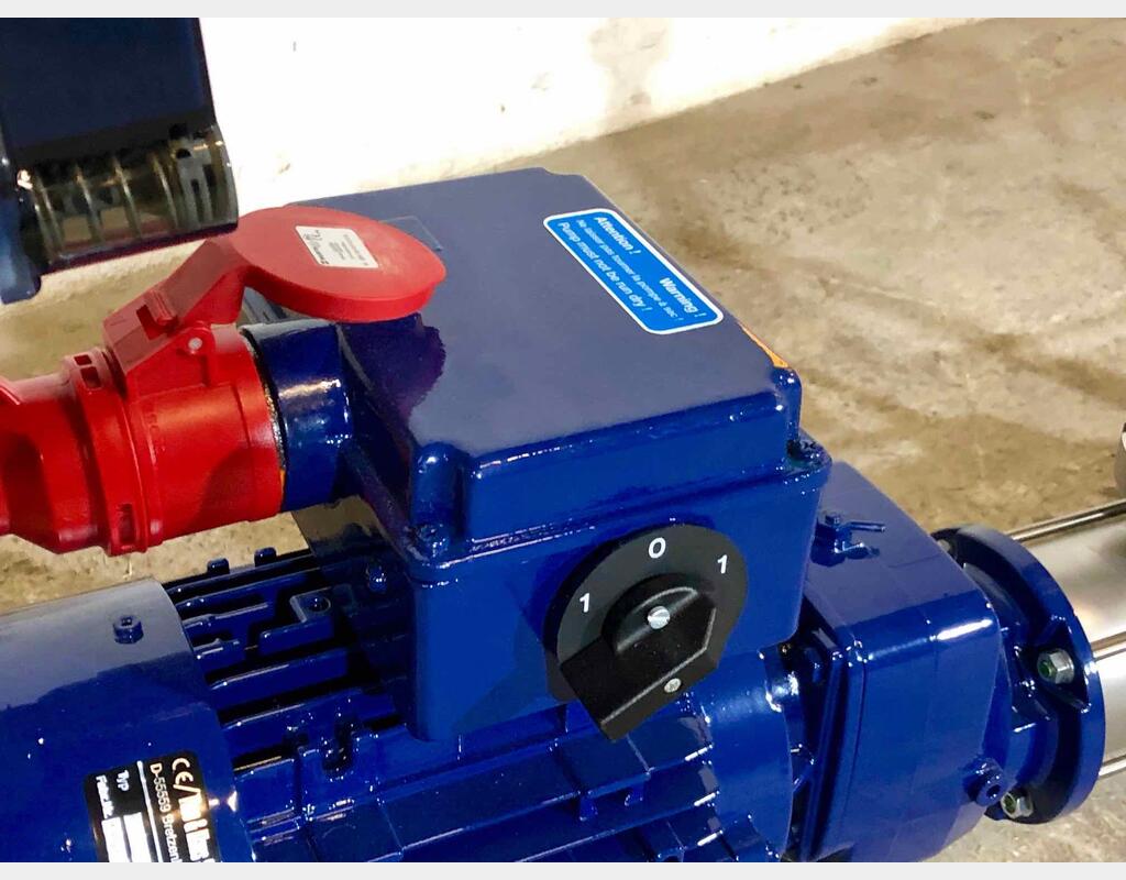 Excentric rotor pump - Speed variator