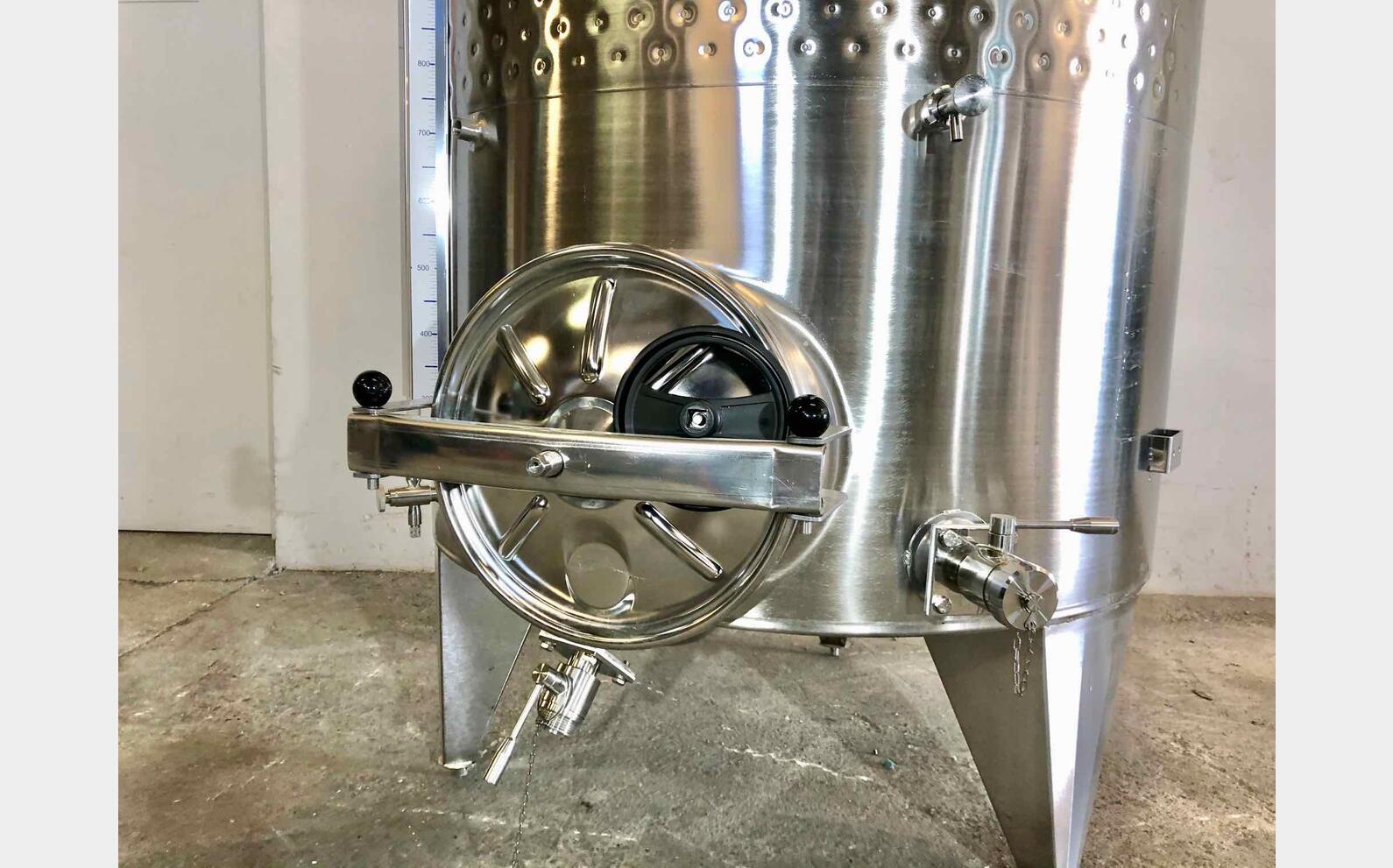 Cuve inox 304 - Circuit nid d'abeilles 16.1 HL (1 615 litres) ARSILAC