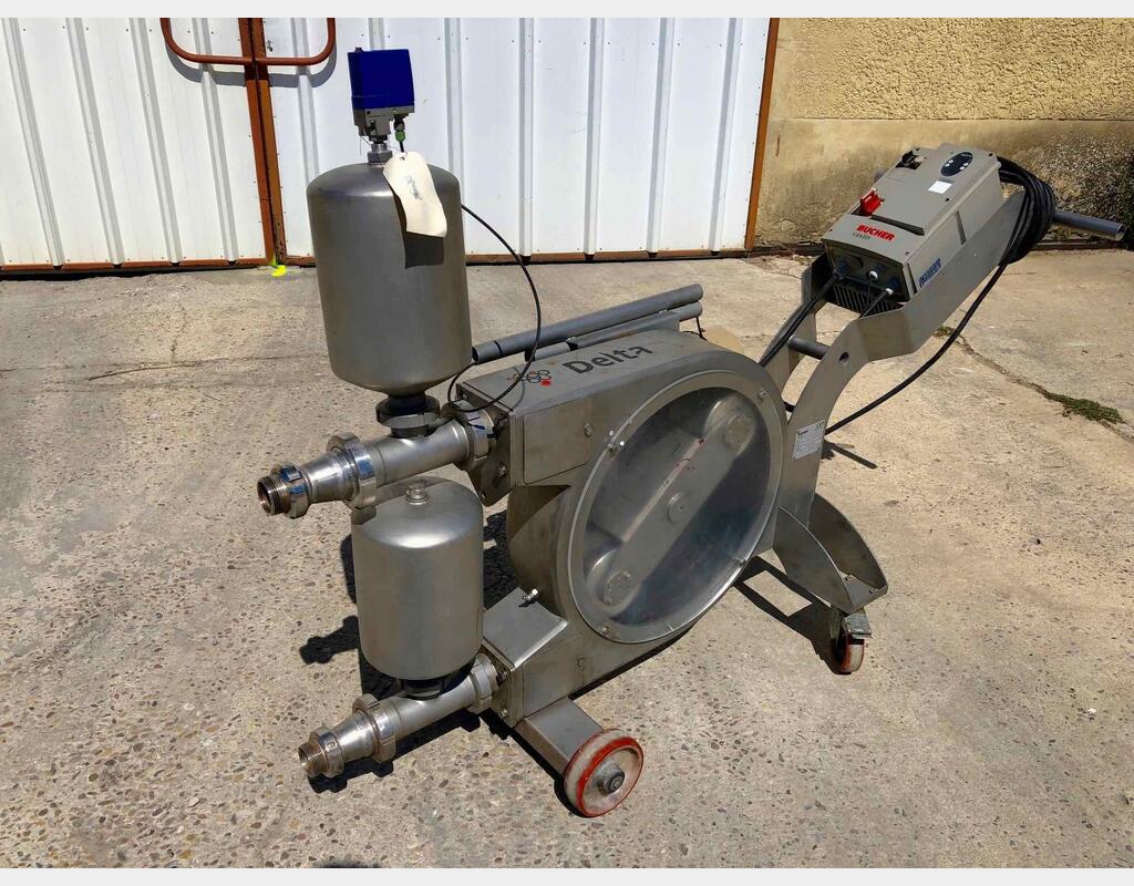 Peristaltic pump Flow rate from 55 to 170 HL/h BUCHER VASLIN