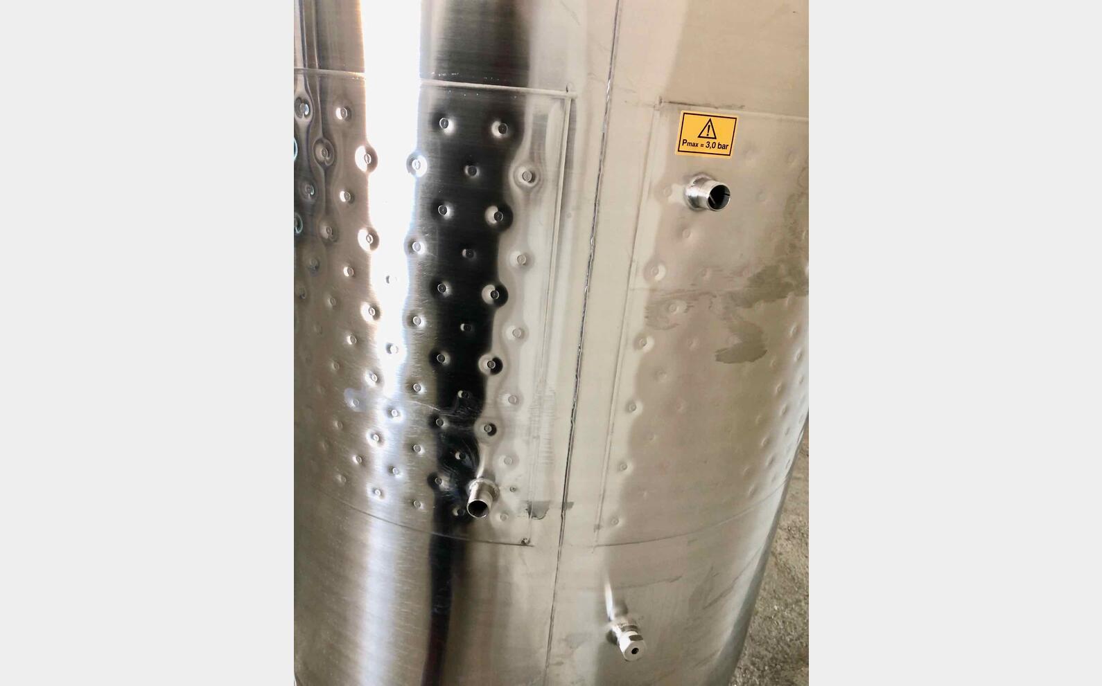 304 ss tank - Honeycomb circuit 9.5 HL (958 litres) ARSILAC