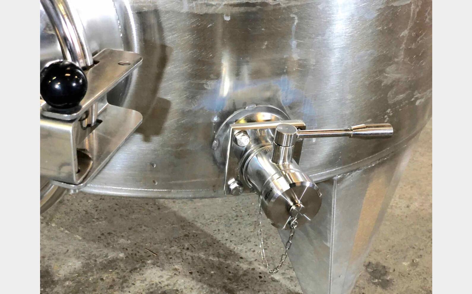 316 stainless steel tank - STOBP2500 25 HL (2 500 Liters) ARSILAC