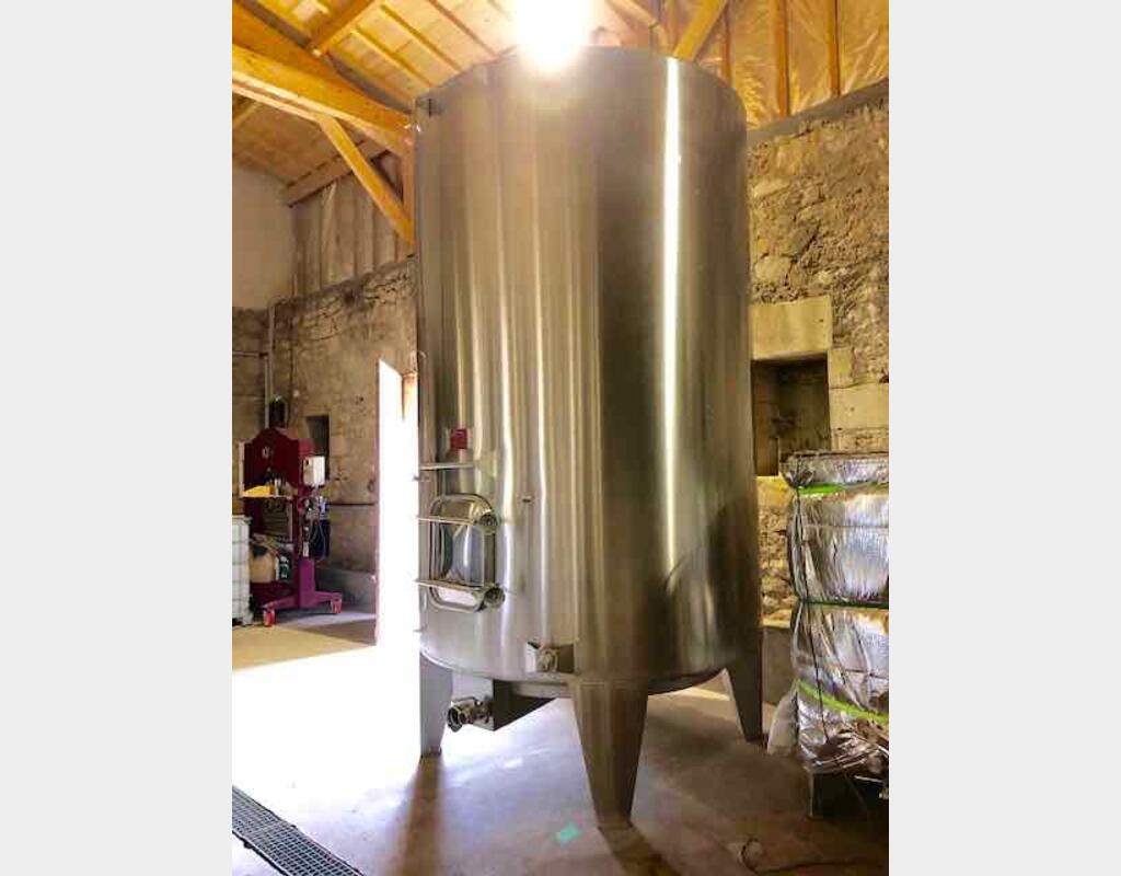 Cuve inox 100 HL (10.000 Litres)