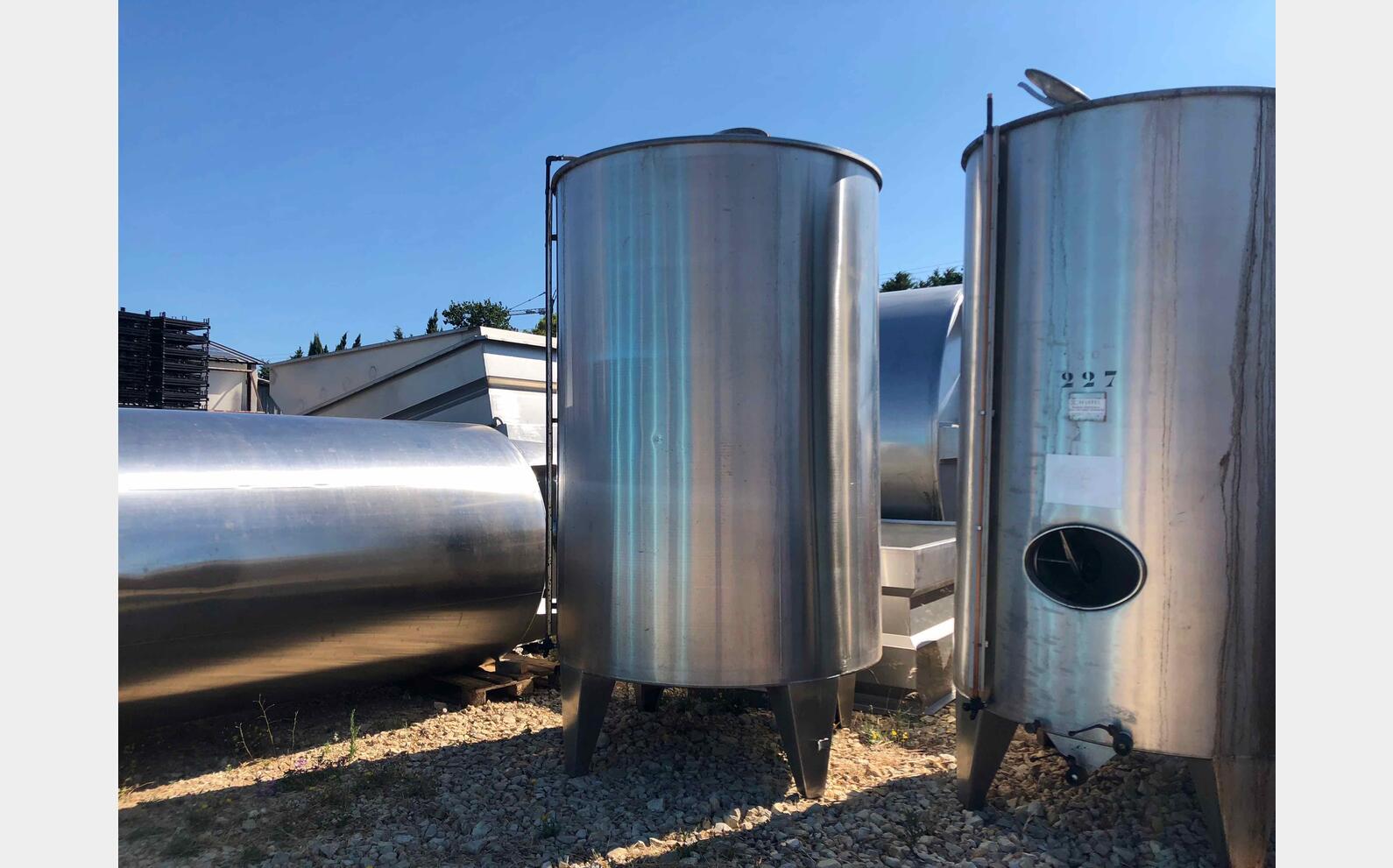 Stainless steel tank 50 HL (5000 Liters)