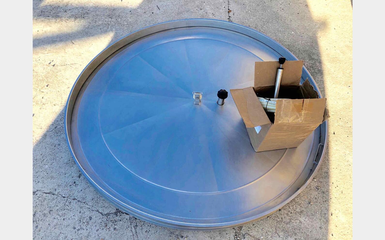 Stainless steel tank - Floating hat 70 HL (7 000 Liters) MOREAU