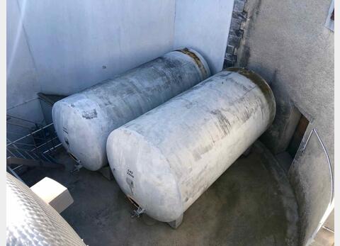 Horizontal coated steel tank - 237 HL (23 700 Liters)