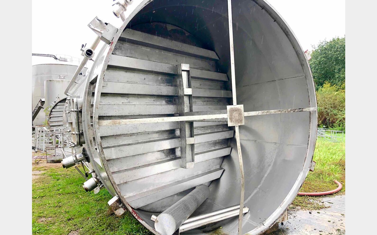 Cuve stockage inox 355 HL (35500 litres) SCHEIBER