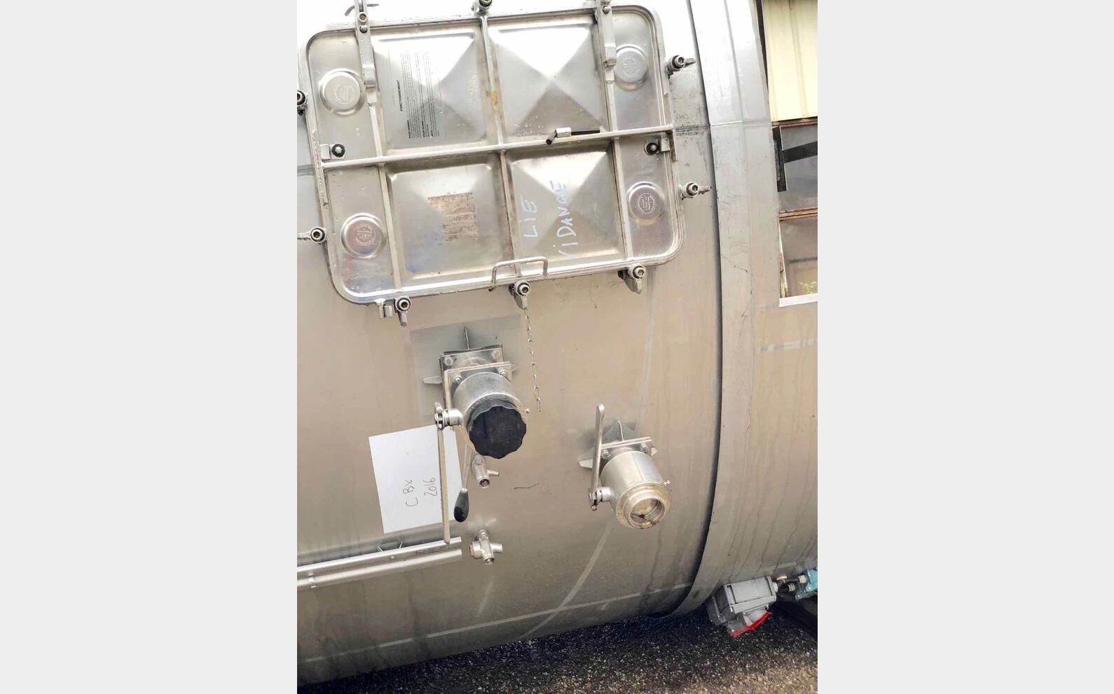 Cuve stockage inox 355 HL (35500 litres) SCHEIBER