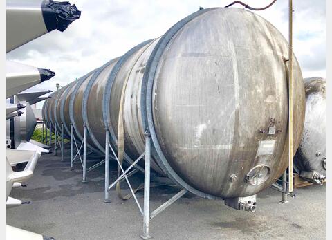 Cuve inox horizontale 1000 HL (100 000 litres) ZIEMANN