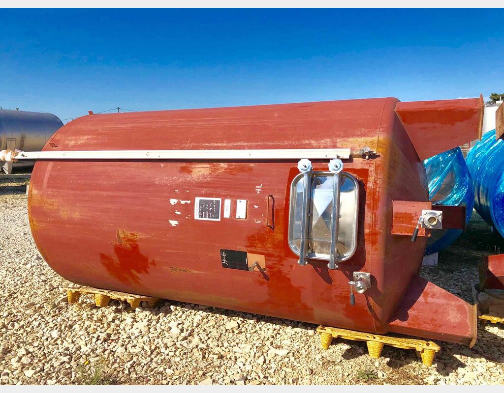 Cuve acier rev&ecirc;tu 95 HL (9 500 litres)