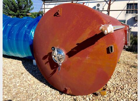 Coated steel tank