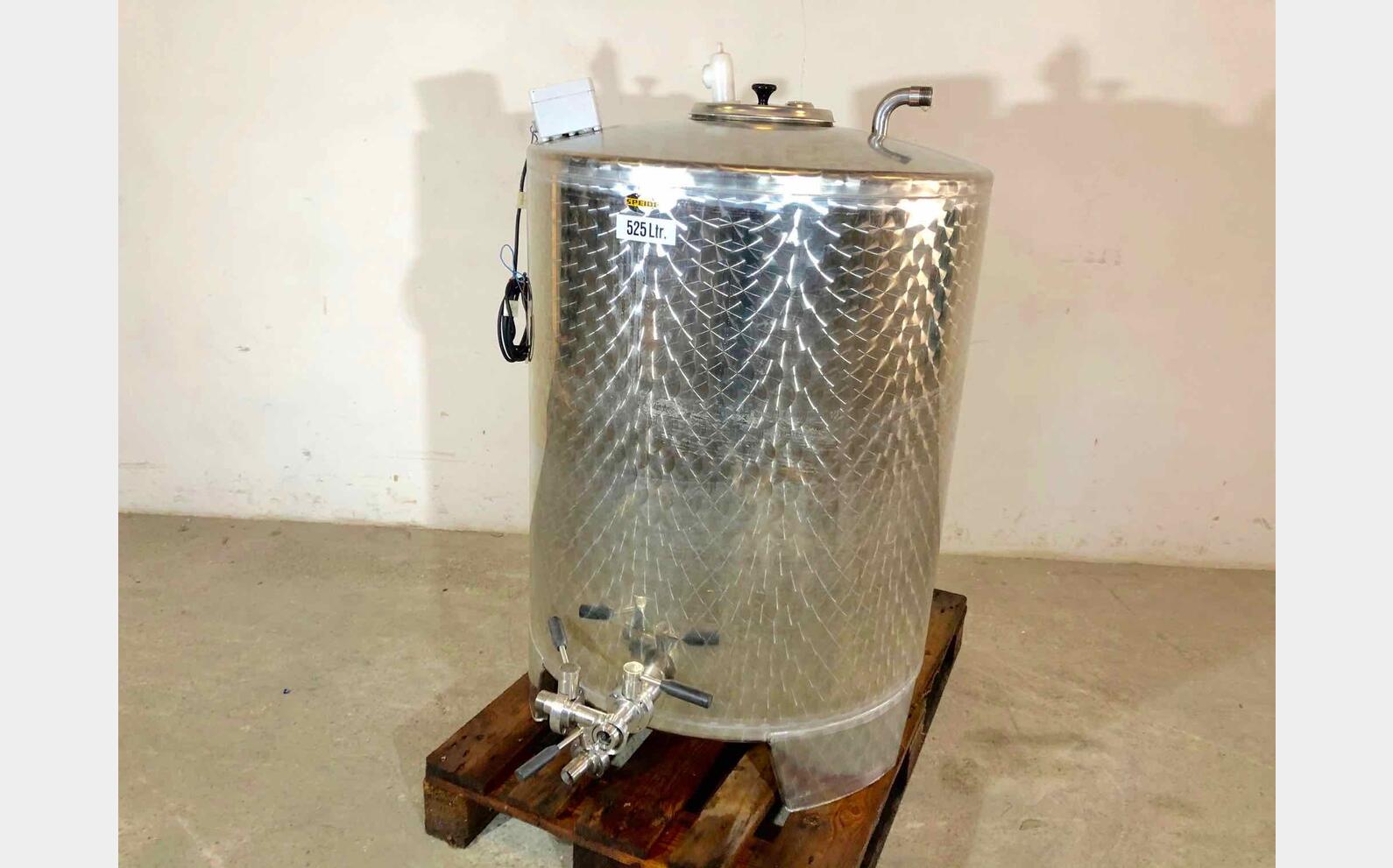 Cuve inox - Fond bomb&eacute; 5.25 HL (525 litres) SPEIDEL