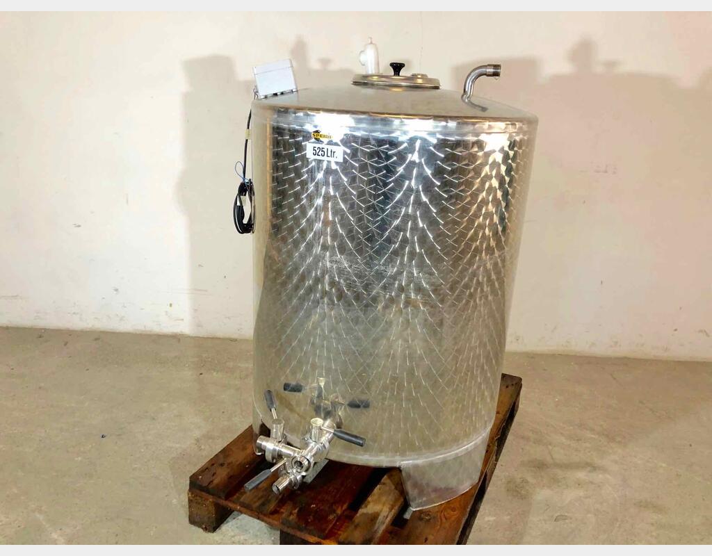 Cuve inox - Fond bomb&eacute; 5.25 HL (525 litres) SPEIDEL