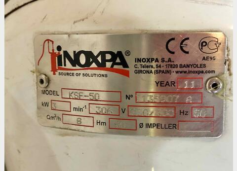 Pompe INOXPA 80 HL/h 80 HL/h INOXPA