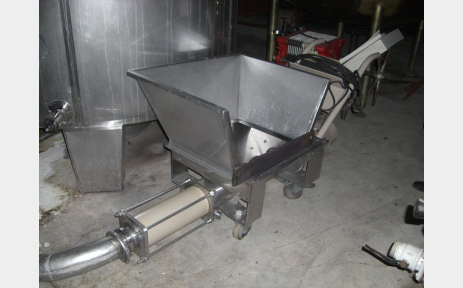 Pompe &agrave; vendange Vaslin 20 T
