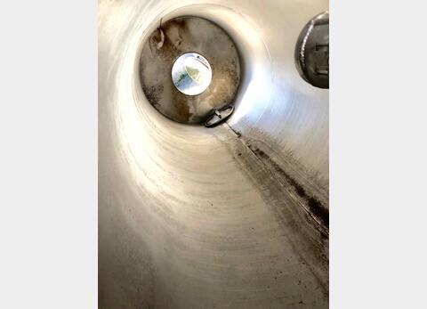 Stainless steel tank closed 45 HL (4500 liters)