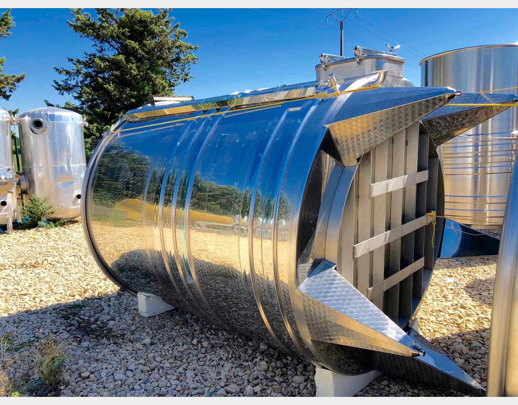 Cuve inox 304 75 HL (7500 Litres) ARSILAC