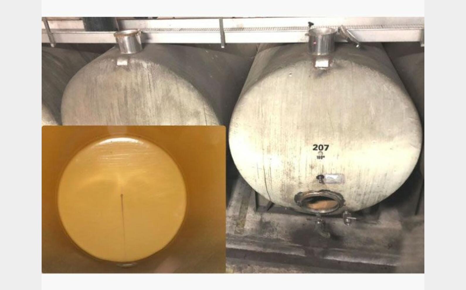 Cuve stockage acier rev&eacute;tu
