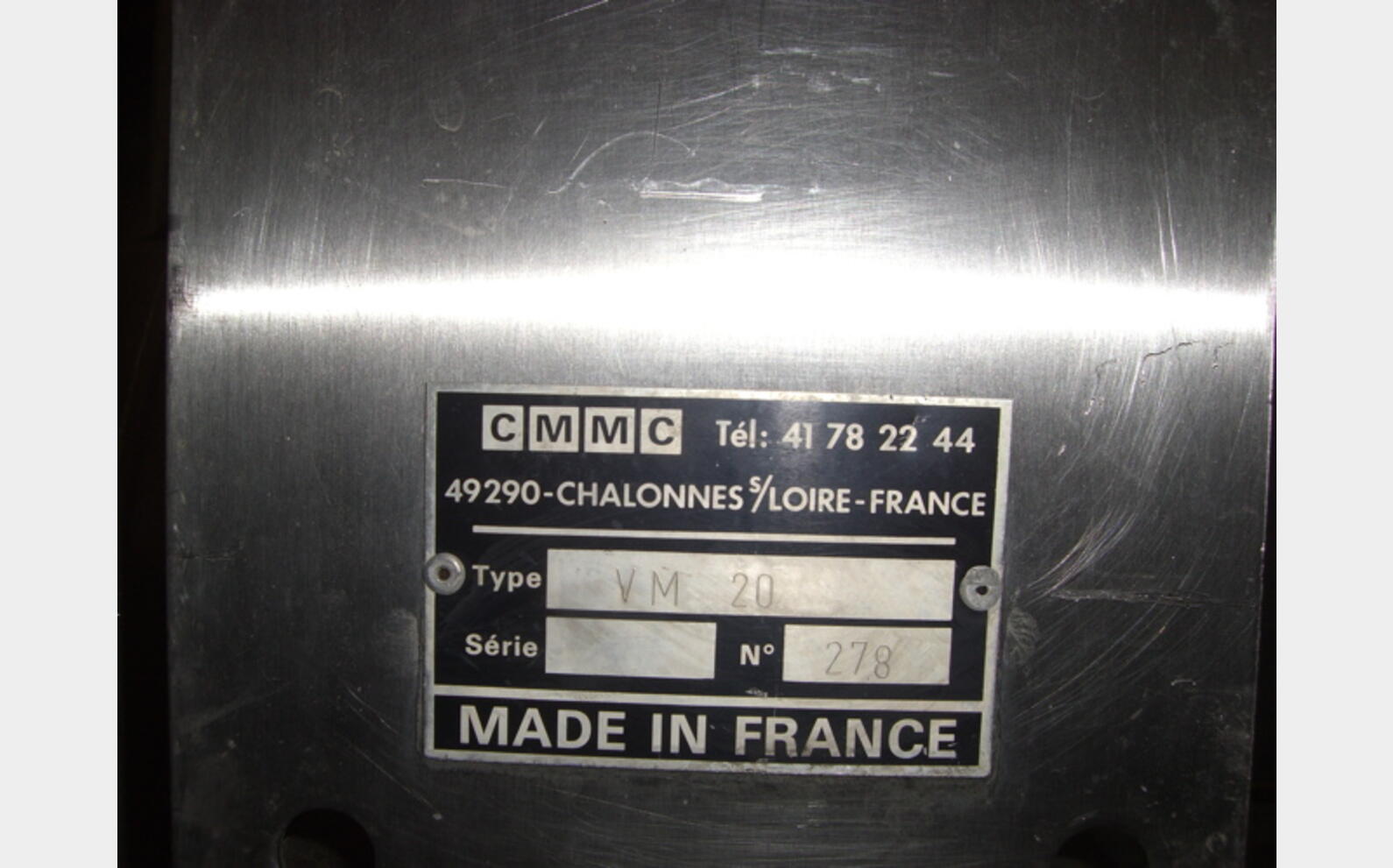 Pompe &agrave; vendange Vaslin 20 T