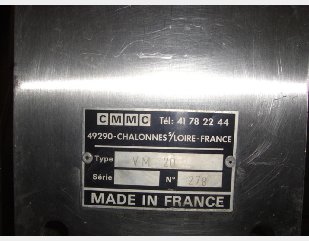 Pompe à vendange Vaslin 20 T