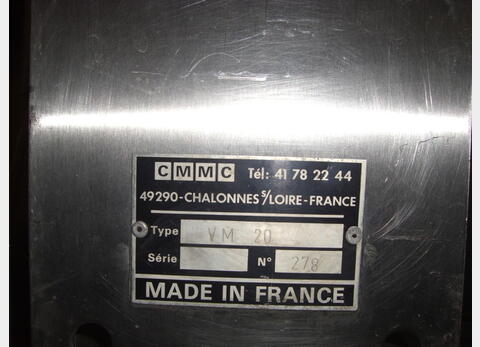 Pompe &agrave; vendange Vaslin 20 T