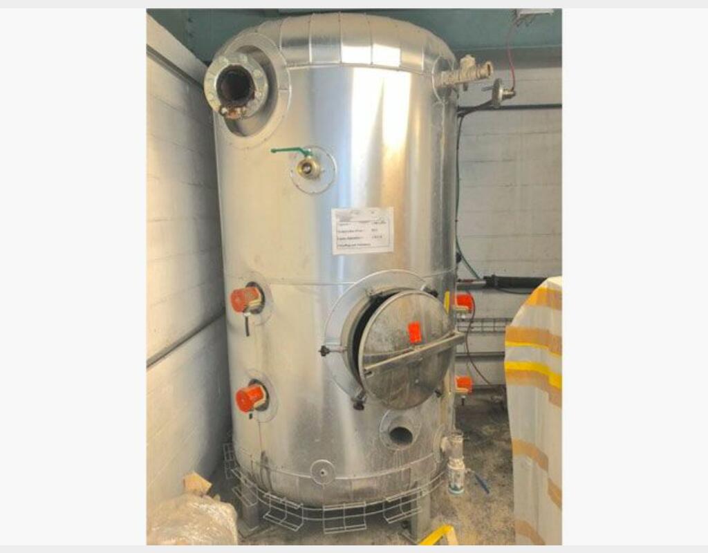 Cuve stockage inox calorifug&eacute;e