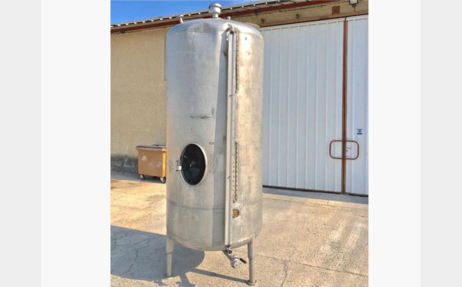 Cuve inox 25 HL (2 500 litres) SHO19