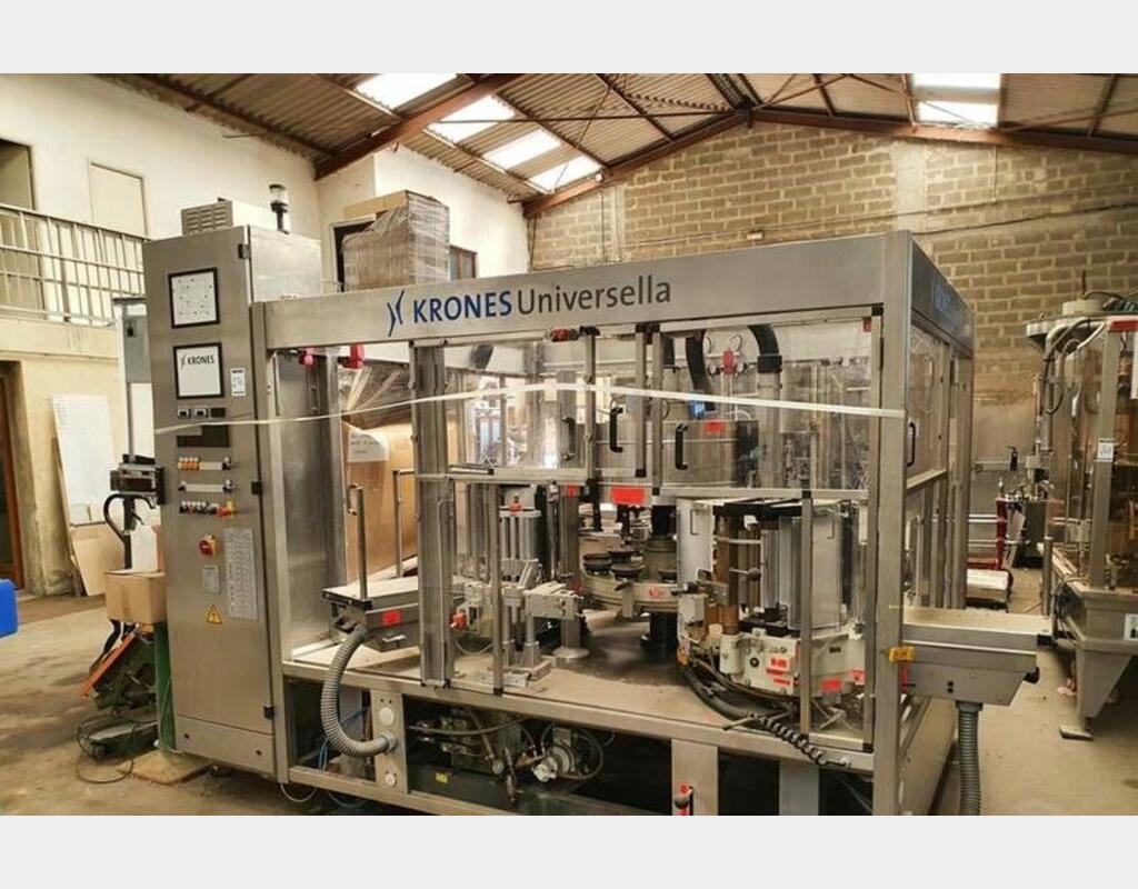 KRONES - Etiqueteuse Cadence : 8000 Bt/h KRONES