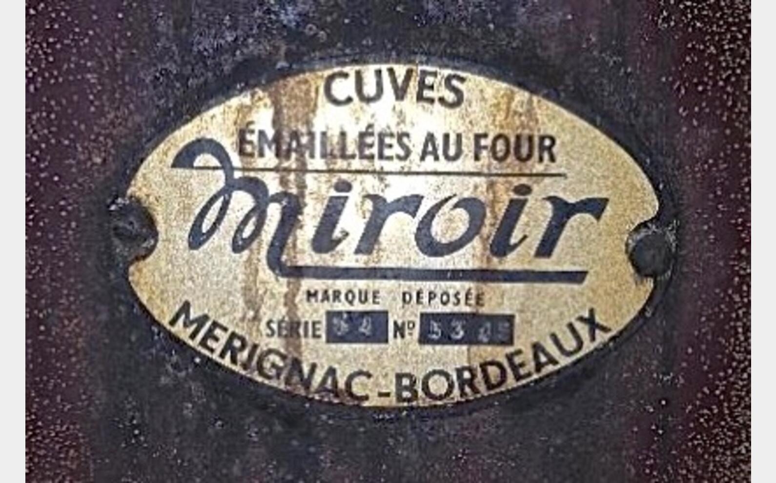 Cuve ferm&eacute;e acier emaill&eacute; Marque : MIROIR