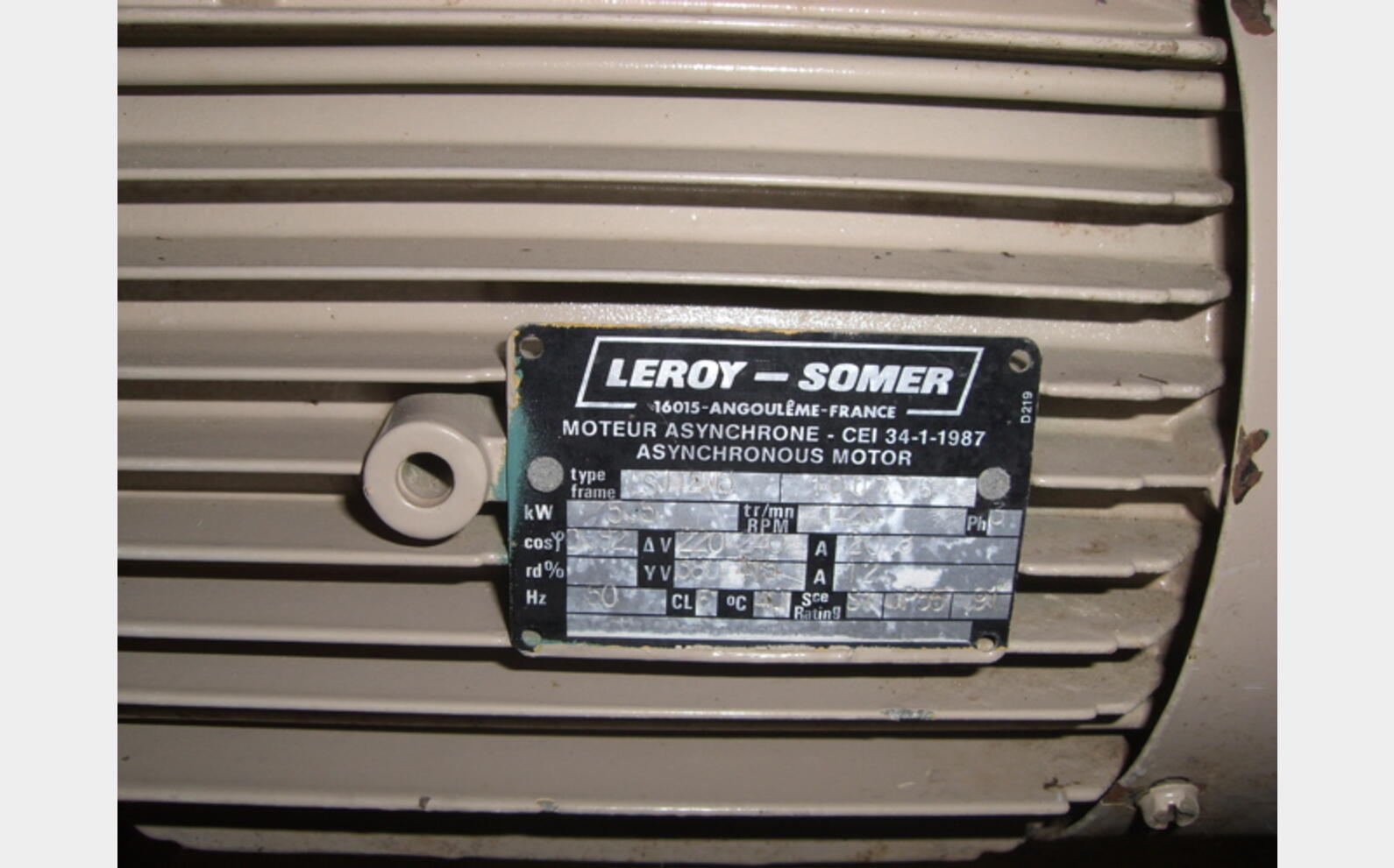 Pompe &agrave; vendange Vaslin 20 T