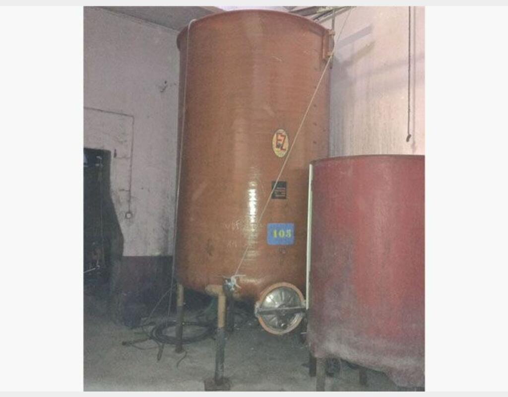 Cuve fibre chapeau flottant Marque : GIMAR