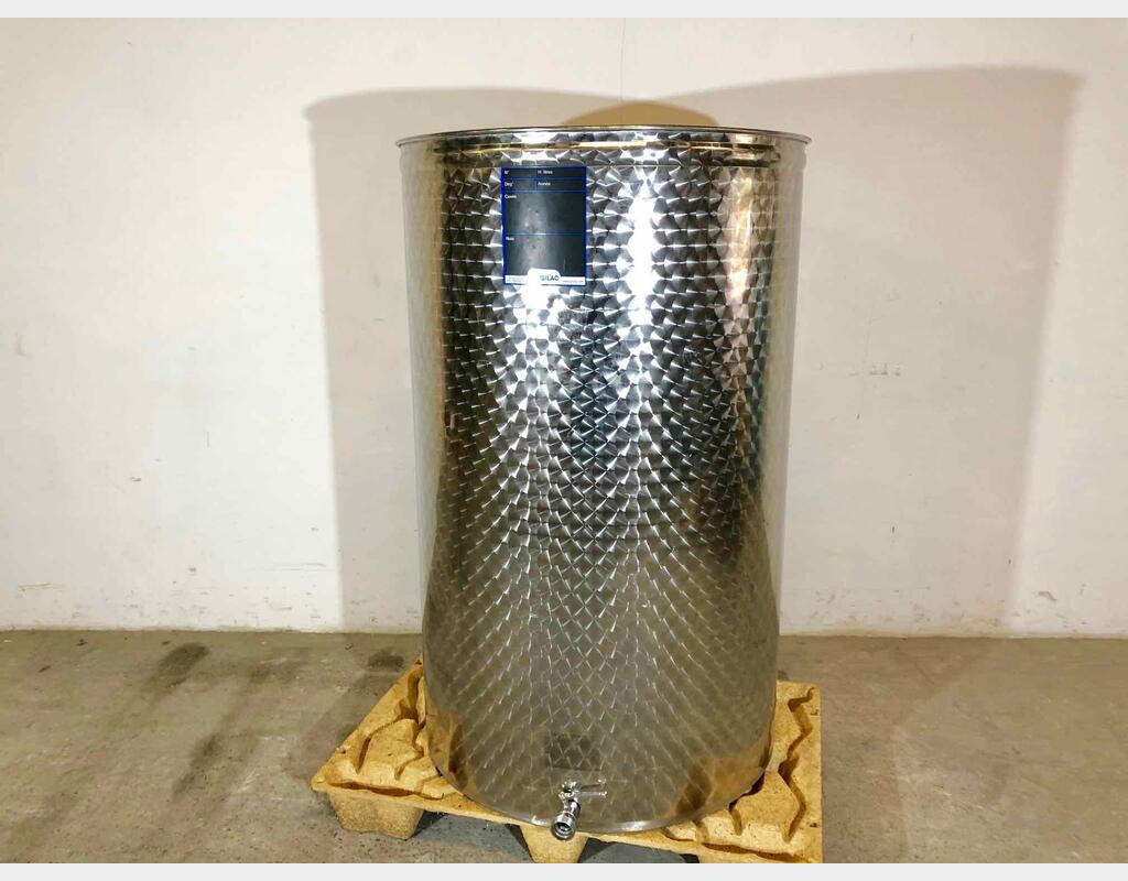 Cuve inox ouverte 10 HL (1 000 litres) CST19