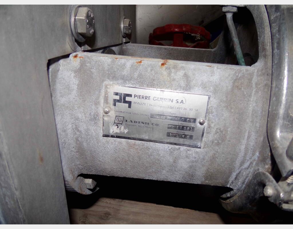 Stainless steel centrifugal pump 10 CV PIERRE GUERIN