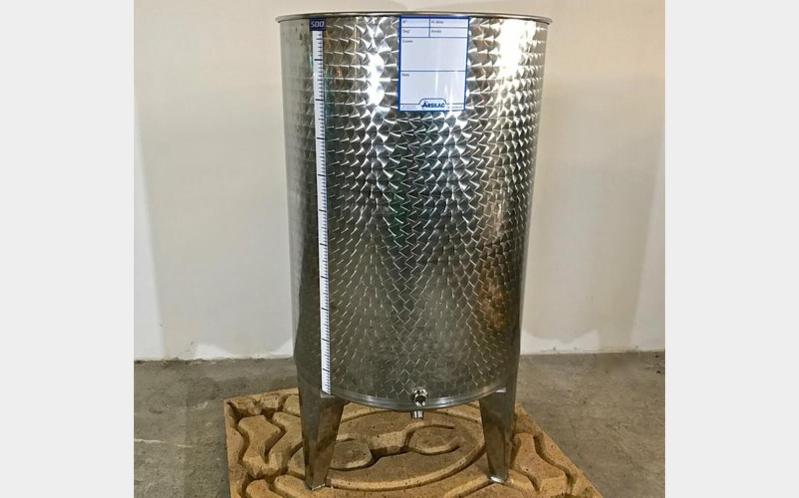 Cuve inox 304 - Chapeau flottant 5.9 HL (598 litres) ARSILAC