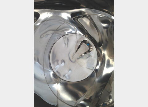 Cuve inox 304 fond bomb&eacute; chap flottant