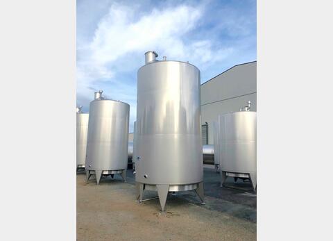 316L stainless steel storage tank 205 HL (20500 liters) ARSILAC